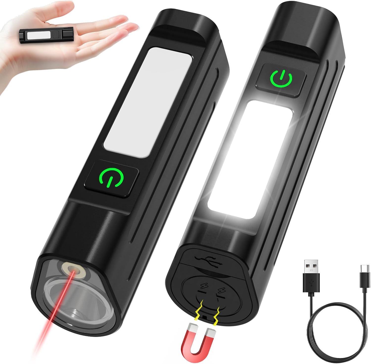 Cycling To Work - Senter LED Portabel Lampu Kerja Peringatan