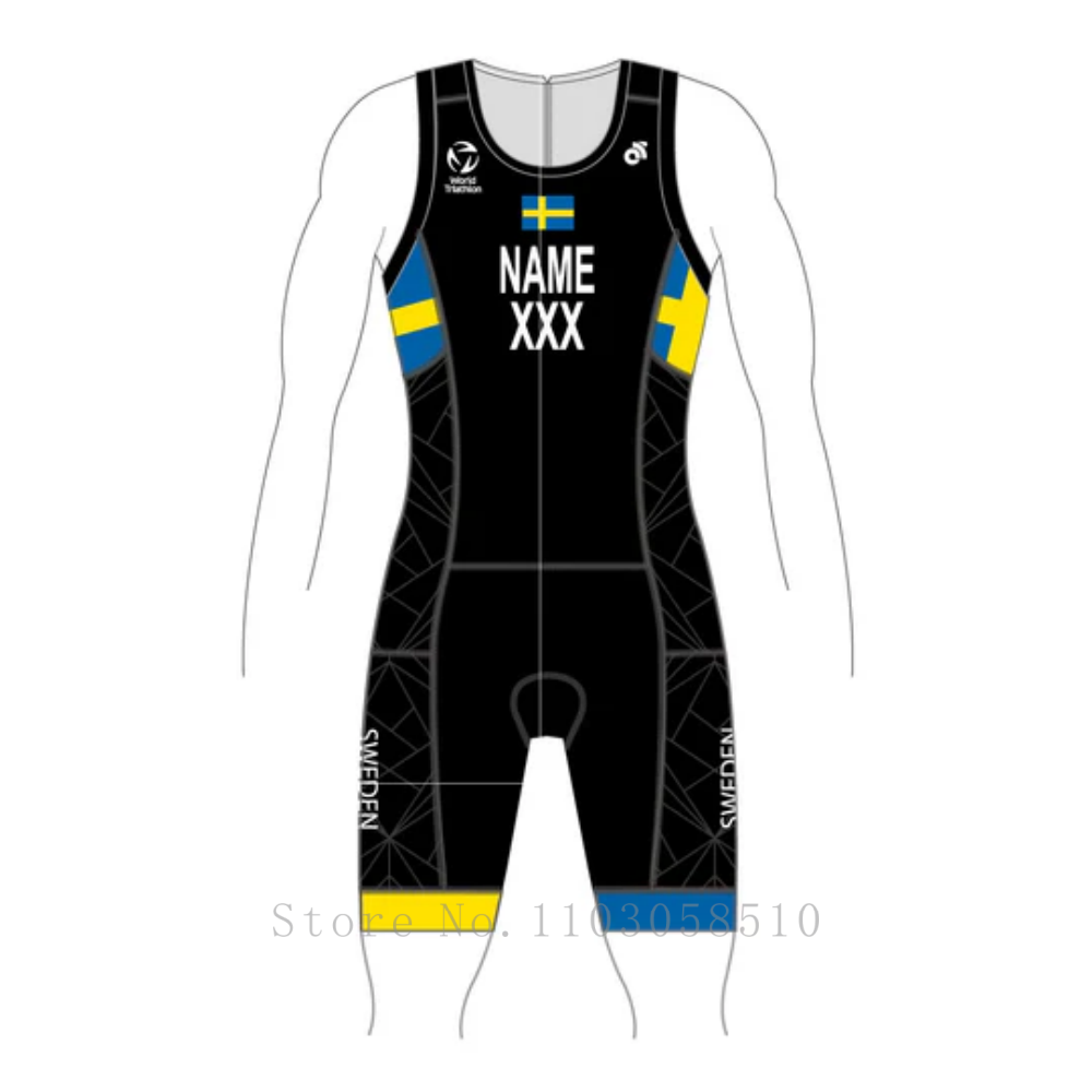 Cycling Commute Shorts - Setelan Triathlon Pria SWEDEN - Jersey