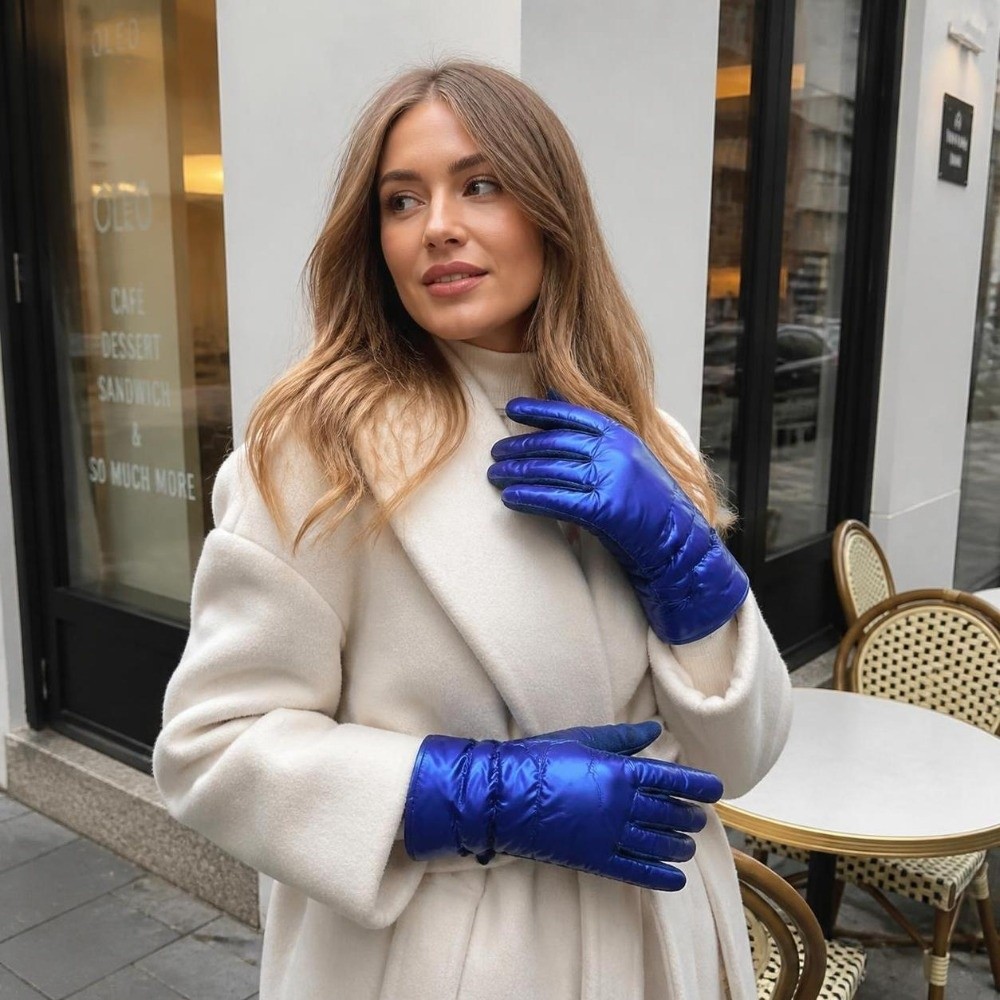 Winter Cycling Commute - Sarung Tangan Mengemudi Bahan Suede Tahan
