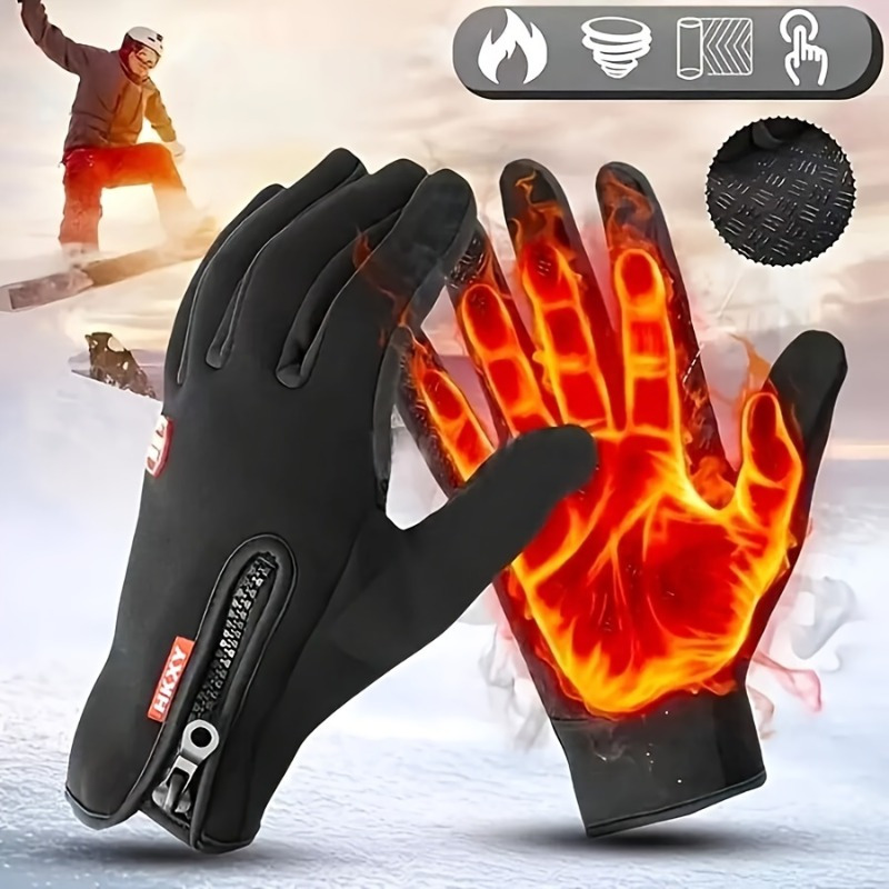 Winter Cycling Commute - Sarung Tangan Bersepeda Sederhana Mode Musim