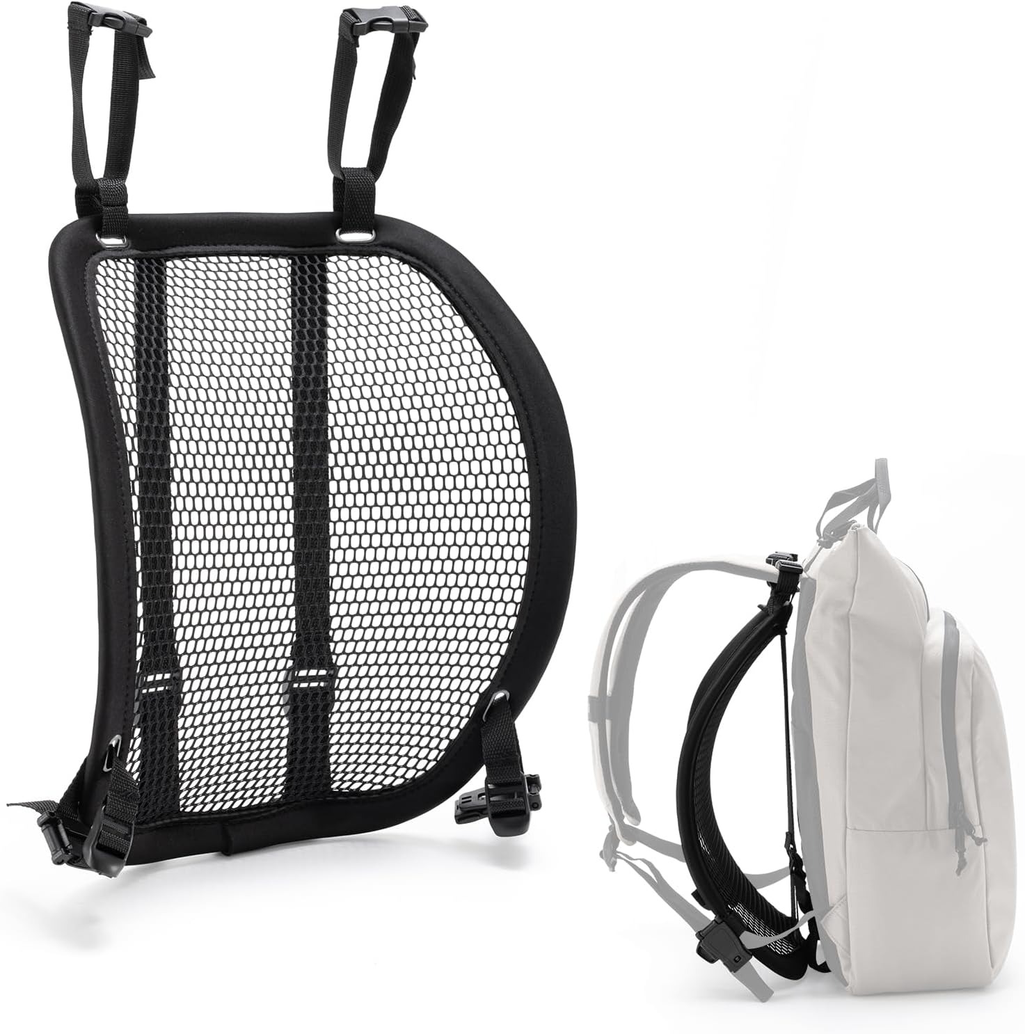 Cycling Commuter Backpack - Ransel Ventilasi Ringan dengan Jaring Spacer,