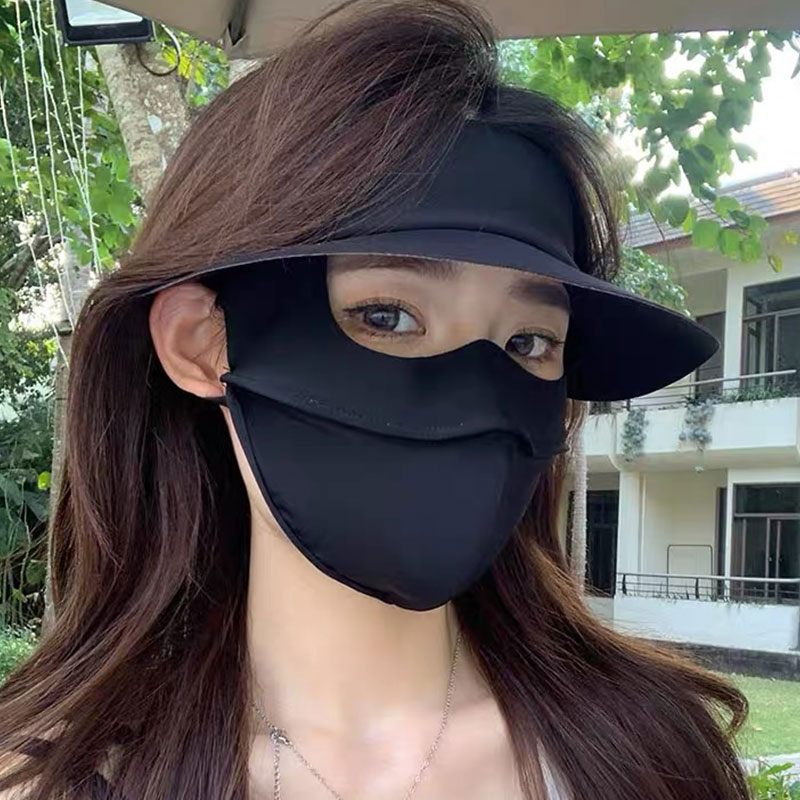 Cycling To Work - Masker Wajah Penuh Bernapas Pelindung Matahari