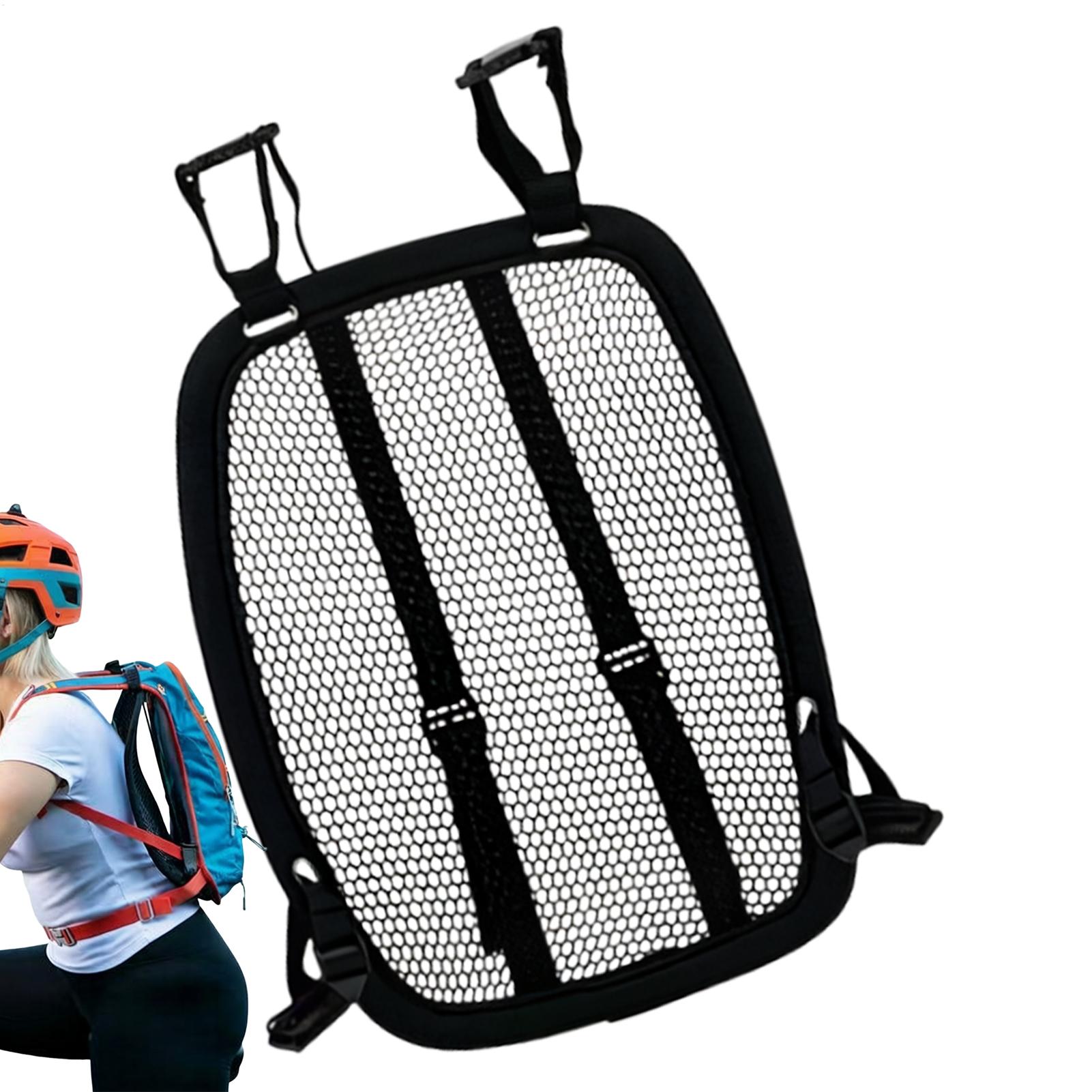 Cycling Commuter Backpack - Bantalan Ventilasi Ransel Ergonomis Panel Belakang