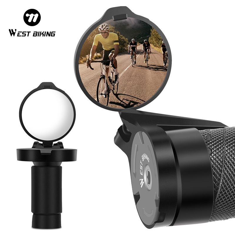 WEST BIKING HD Kaca Spion Sepe - Mirror Handlebar Convex ulasan dan harga