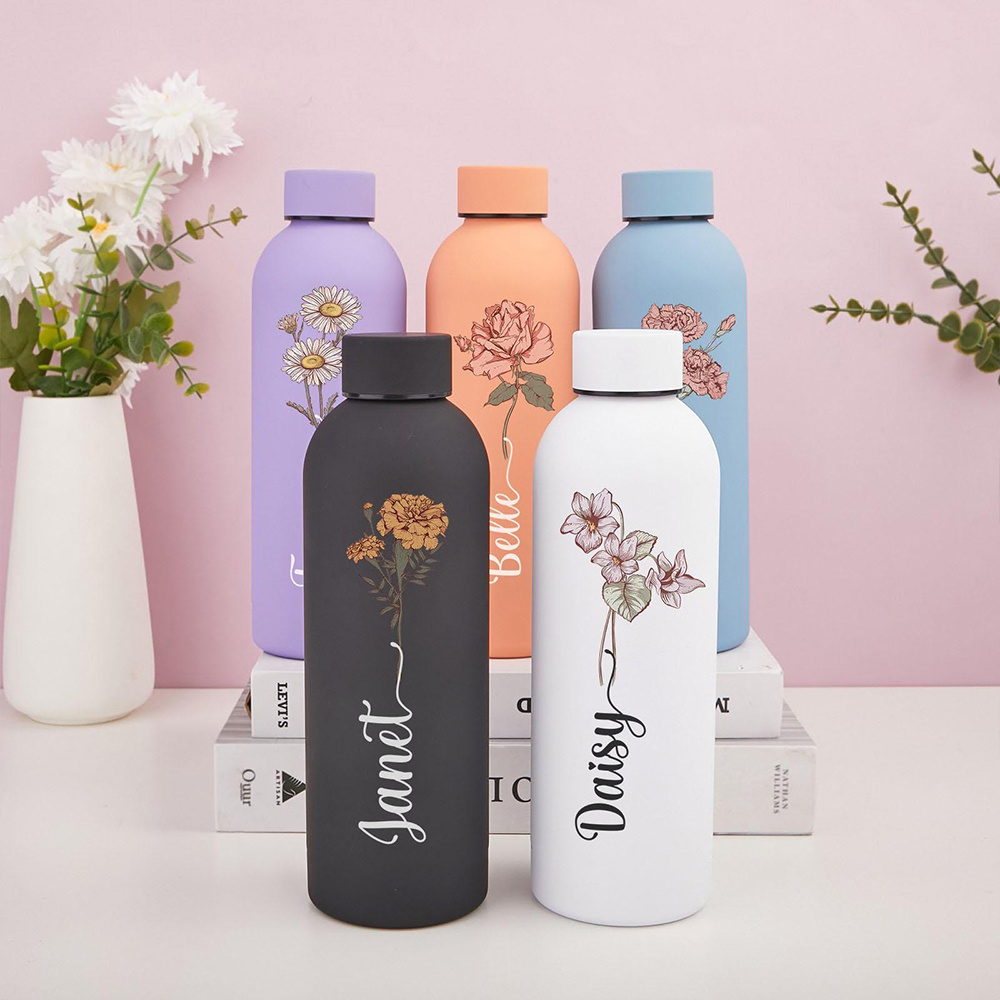 Botol Air Bermotif Bunga yang  - Commuting By Bike ulasan dan harga
