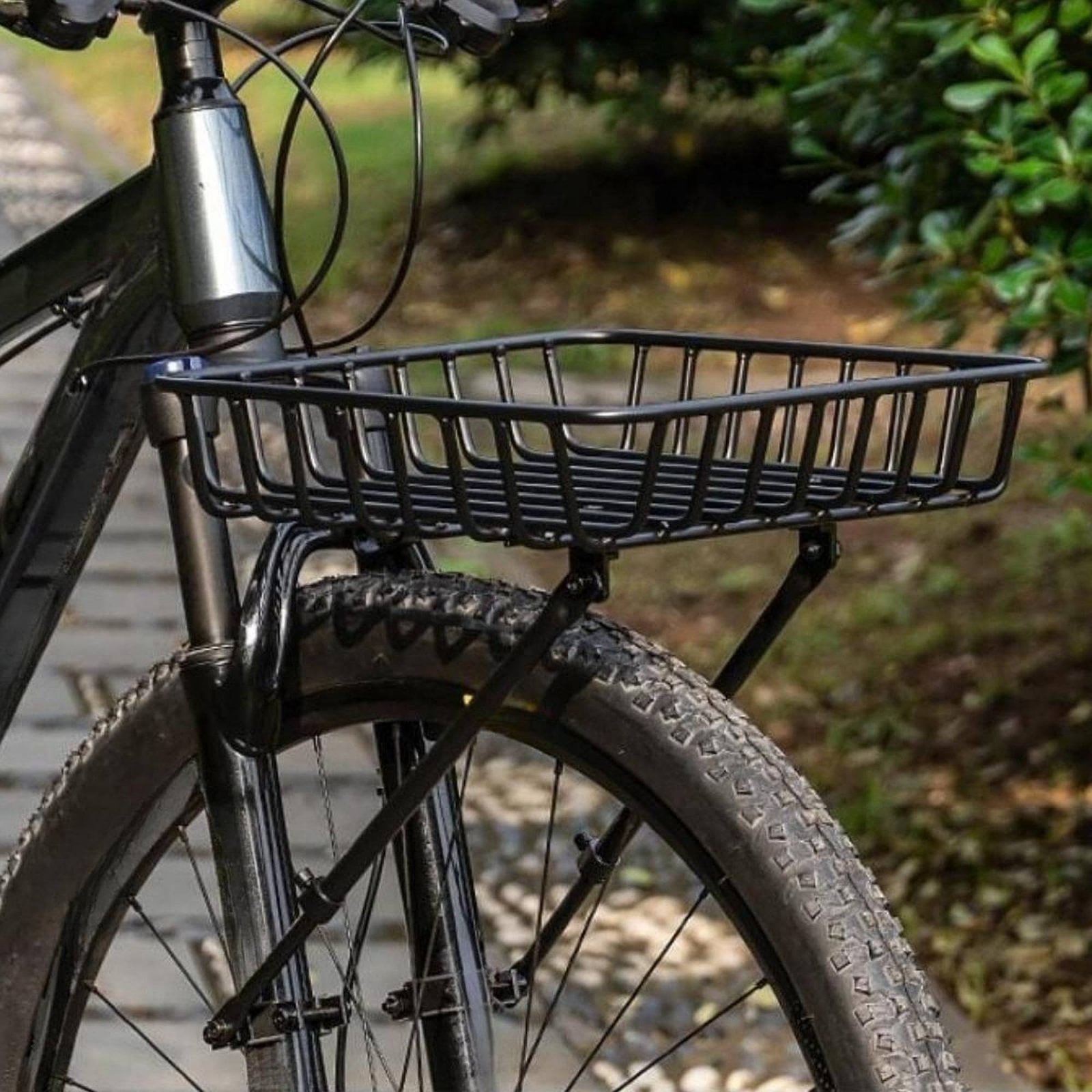 Keranjang Depan Aluminium Ring - Cycling For Commute ulasan dan harga