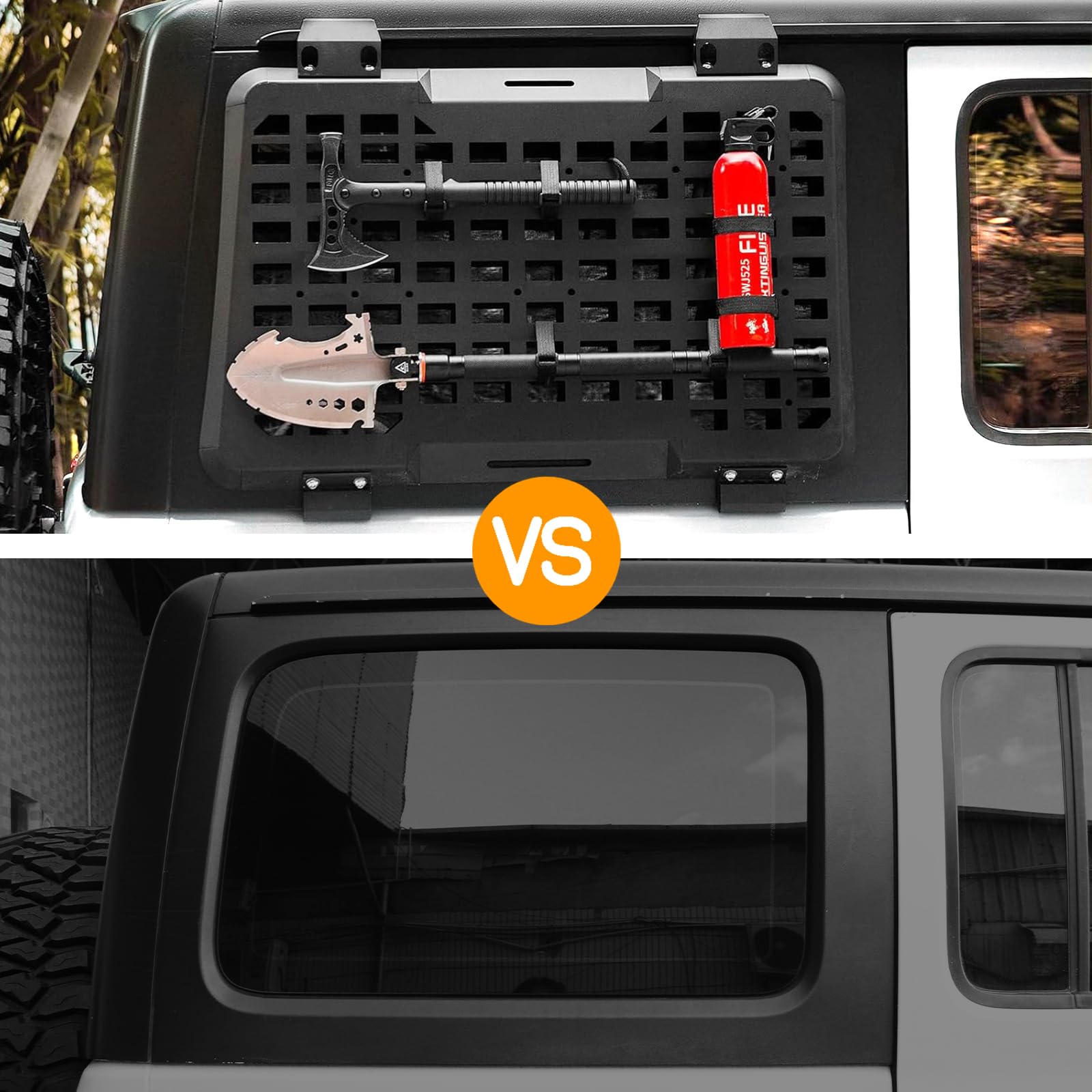 Panel Molle Jendela Belakang K - Cargo Rack Aluminum ulasan dan harga