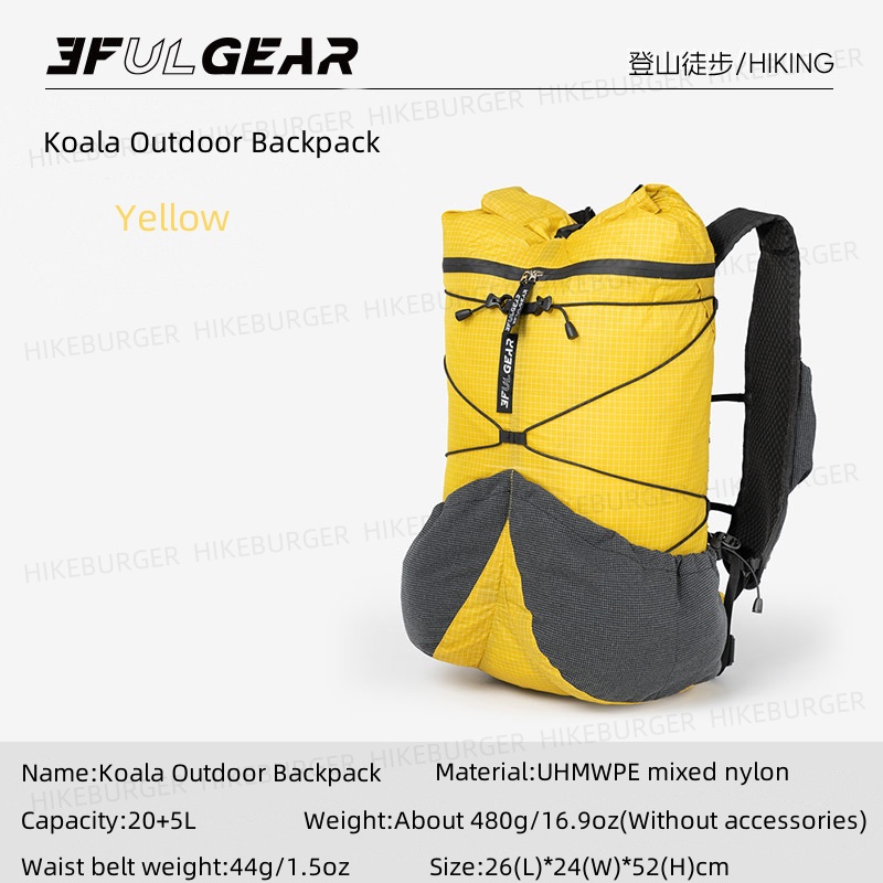 3F UL GEAR Koala Ransel UHMWPE - Cycling Commuter Backpack ulasan dan harga