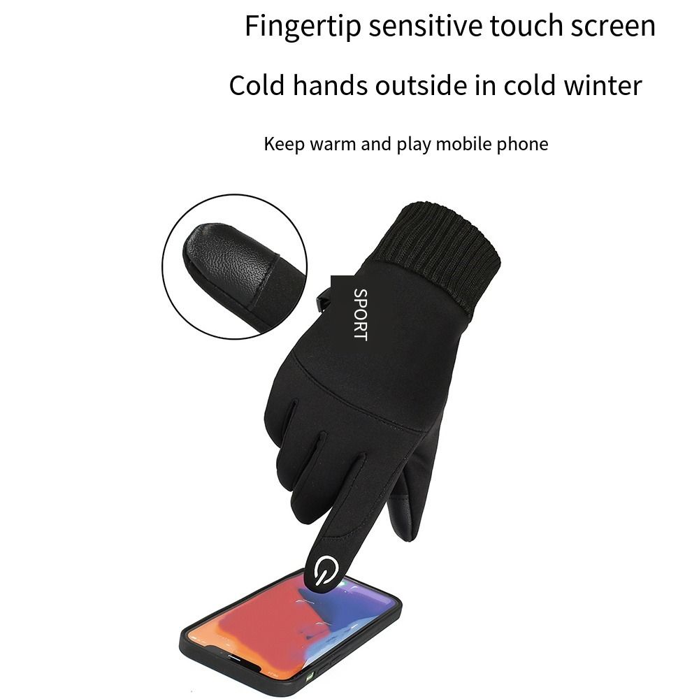 Sarung Tangan Layar Sentuh Mus - Winter Cycling Commute ulasan dan harga