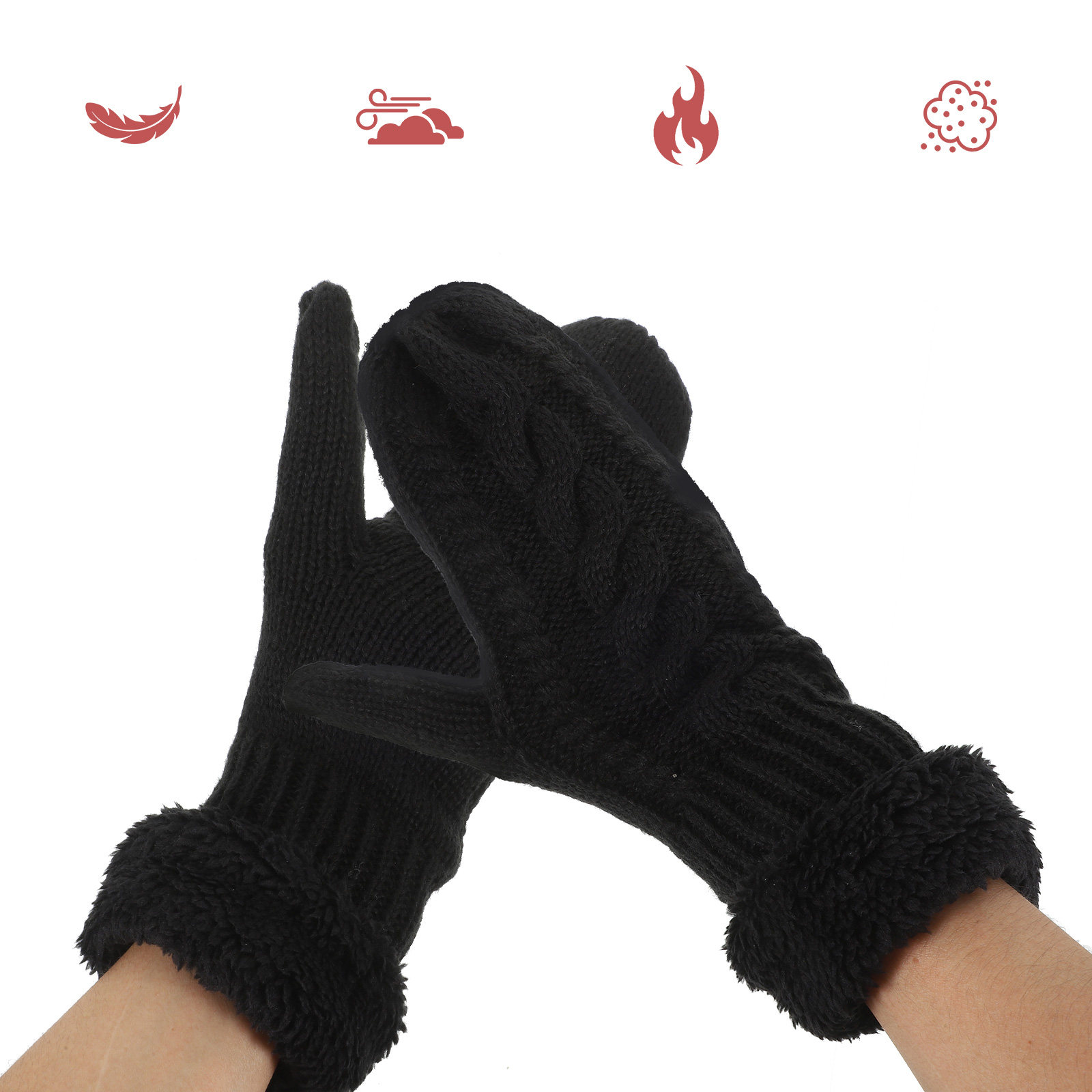 1 Pasang Sarung Tangan Musim D - Winter Cycling Commute ulasan dan harga
