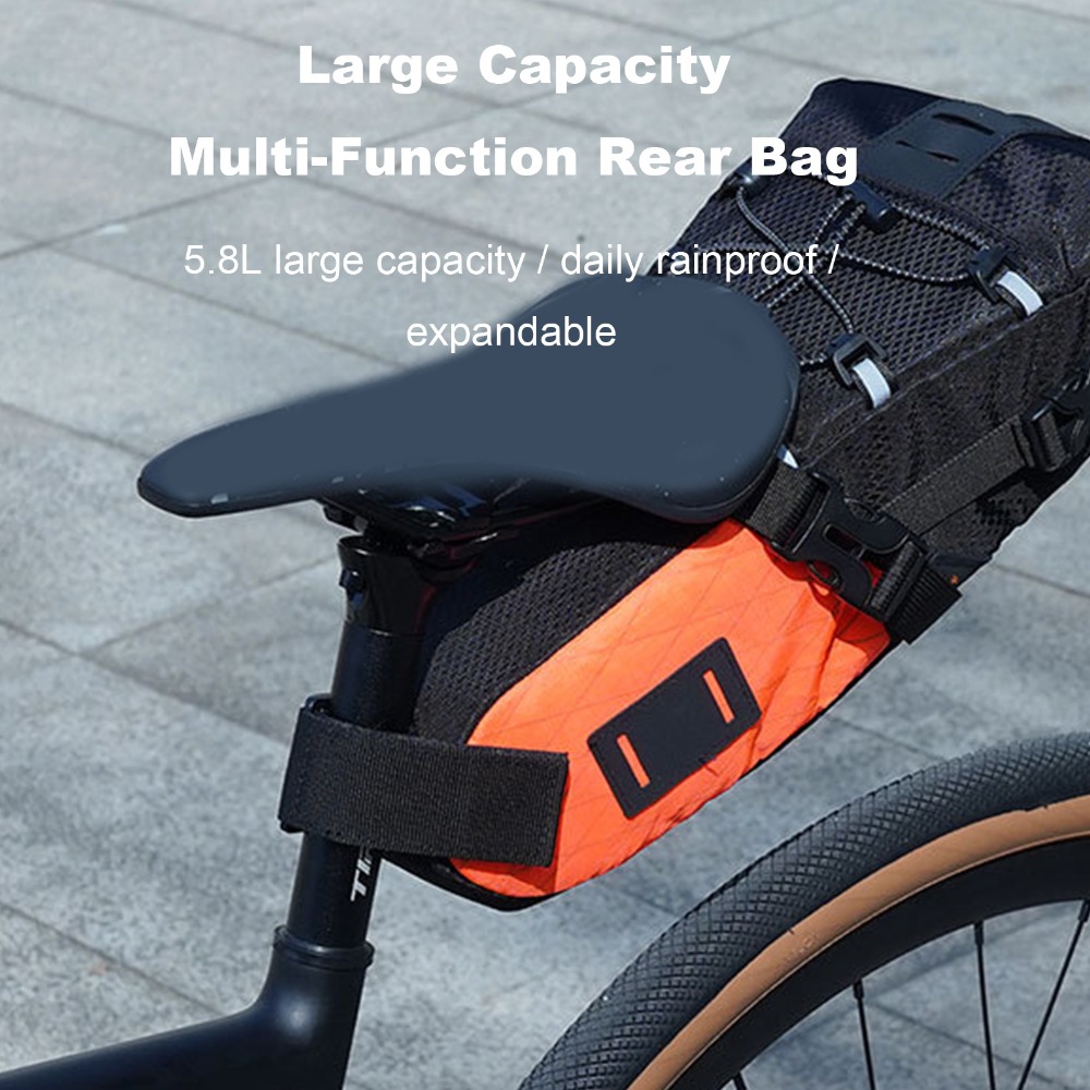 Tas Sepeda Multi-fungsi Kapasi - Saddle Bag Under Seat ulasan dan harga