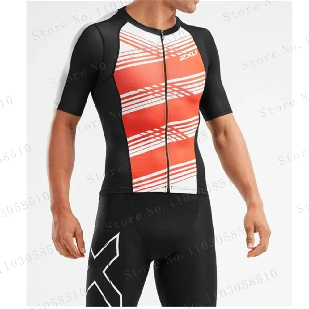Zxuful Setelan Triathlon Hitam - Cycling Commuter Clothing ulasan dan harga