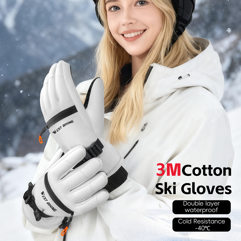 Sarung Tangan Ski Katun WEST B - Winter Cycling Commute Gear ulasan dan harga
