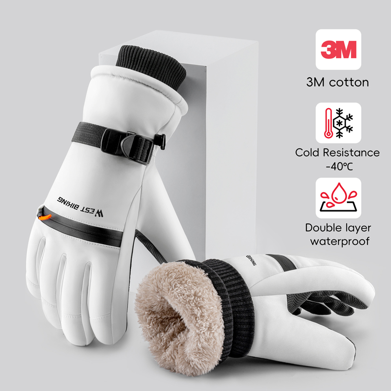 Sarung Tangan Ski Katun WEST B - Winter Cycling Commute Gear ulasan dan harga