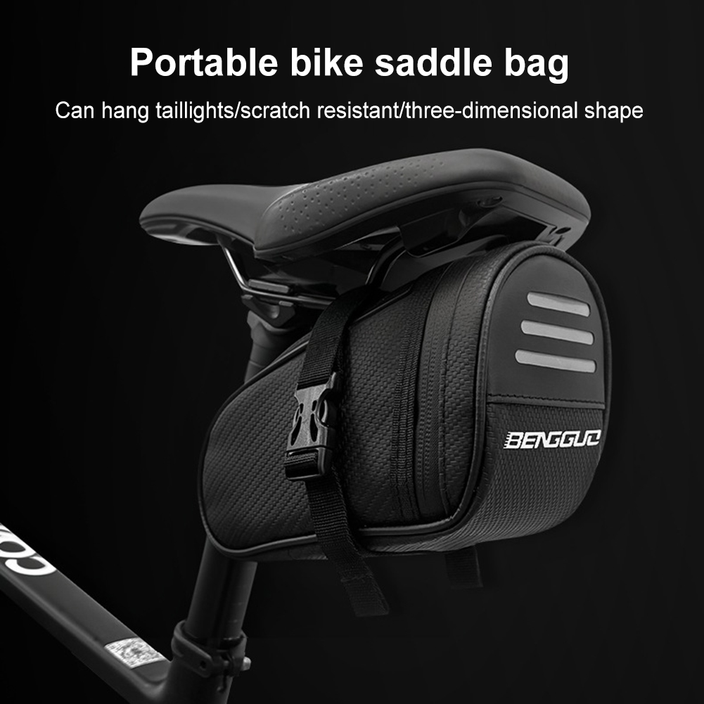 Tas Sadel Sepeda 1L Tas Ekor S - Saddle Bag Under Seat ulasan dan harga