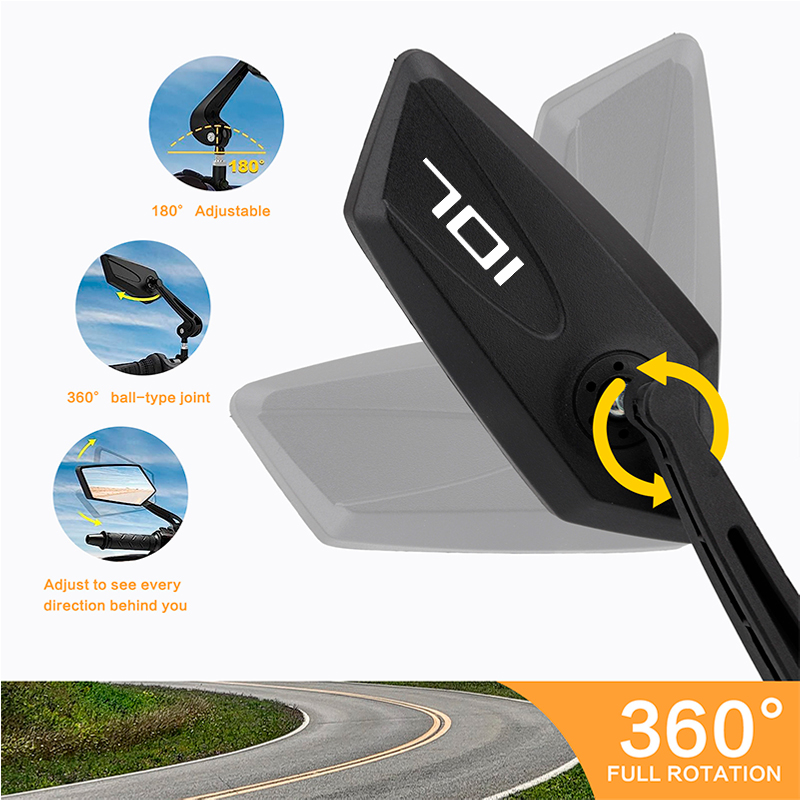 Cermin Stang Sepeda Motor Lipa - Mirror Handlebar Convex ulasan dan harga