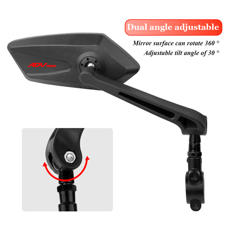Kaca Spion Lipat Hitam Sudut L - Mirror Handlebar Convex ulasan dan harga